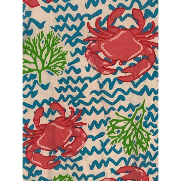 Simply Southern Women's Crab Tank Dress Beach Swimsuit Cover Up Multicolor M/L - Picture 3 of 7